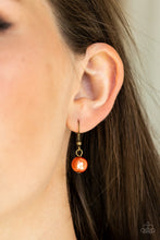 Load image into Gallery viewer, Location, Location, Location! - Orange Necklace
