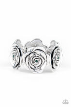 Load image into Gallery viewer, Floral Flamboyancy - Green Bracelet