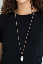 Load image into Gallery viewer, Breaking Out Of My Shell - Gold Necklace