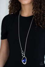 Load image into Gallery viewer, Optical Opulence - Blue Necklace