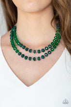 Load image into Gallery viewer, Glitter Gratitude - Green Necklace