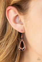 Load image into Gallery viewer, Teardrop Envy - Copper Necklace