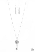 Load image into Gallery viewer, Key Keepsake - White Necklace