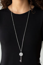 Load image into Gallery viewer, Key Keepsake - White Necklace