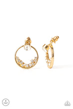 Load image into Gallery viewer, Rich Blitz - Gold Double-Sided Post Earrings