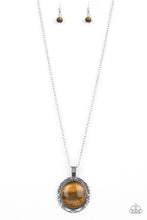Load image into Gallery viewer, Stone Aura - Brown Necklace