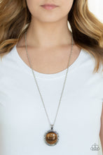 Load image into Gallery viewer, Stone Aura - Brown Necklace