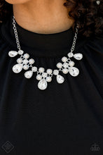 Load image into Gallery viewer, Demurely Debutante - White Necklace