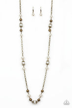 Load image into Gallery viewer, Wall Street Waltz - Brass Necklace