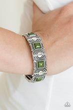 Load image into Gallery viewer, Tribal Trailblazer - Green Bracelet
