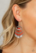 Load image into Gallery viewer, Herbal Remedy - Red Earrings