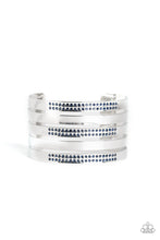 Load image into Gallery viewer, Big Time Shine - Blue Bracelet