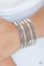 Load image into Gallery viewer, Big Time Shine - Blue Bracelet