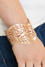 Load image into Gallery viewer, Leafy Lei - Rose Gold Bracelet