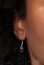Load image into Gallery viewer, Flirtatiously Flashy - Purple Necklace