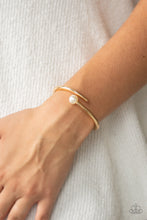 Load image into Gallery viewer, Industrial Impact - Gold Bracelet