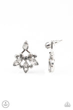 Load image into Gallery viewer, Crystal Constellations - Silver Double-Sided Post Earrings