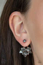Load image into Gallery viewer, Crystal Constellations - Silver Double-Sided Post Earrings