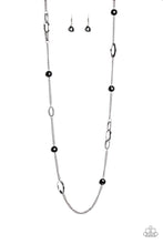 Load image into Gallery viewer, Duchess Dazzle - Black Necklace