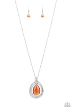 Load image into Gallery viewer, GLOW and Tell - Orange Necklace