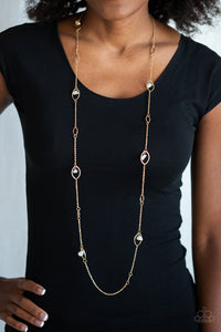 Rocky Razzle - White Necklace