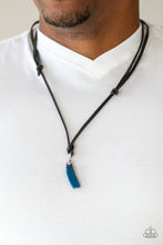 Load image into Gallery viewer, Am I METEORITE? - Blue Necklace