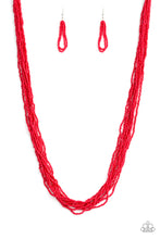 Load image into Gallery viewer, Congo Colada - Red Necklace