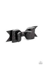 Load image into Gallery viewer, Put A Bow On It - Black Hair Clip