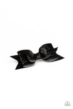 Load image into Gallery viewer, Put A Bow On It - Black Hair Clip