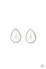Load image into Gallery viewer, SHEER Enough - White Post Earrings