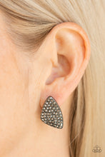 Load image into Gallery viewer, Supreme Sheen - Black Post Earrings