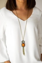 Load image into Gallery viewer, A Good TALISMAN Is Hard To Find - Orange Necklace