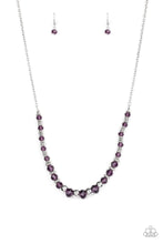 Load image into Gallery viewer, Stratosphere Sparkle - Purple Necklace