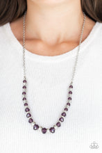 Load image into Gallery viewer, Stratosphere Sparkle - Purple Necklace