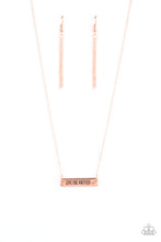 Load image into Gallery viewer, Love One Another - Copper Necklace