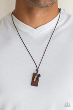 Load image into Gallery viewer, Mountain Scout - Brown Necklace