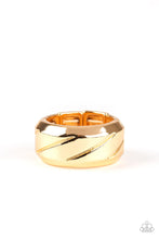 Load image into Gallery viewer, Sideswiped - Gold Urban Ring