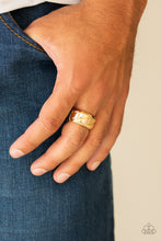 Load image into Gallery viewer, Sideswiped - Gold Urban Ring