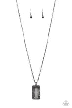 Load image into Gallery viewer, Bada BLING Bada Boom - Black Gunmetal Necklace