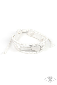 Lead Guitar - White Bracelet