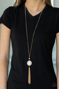 Sparkling Spectacle - Gold Necklace