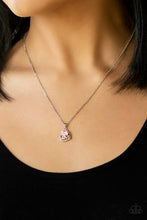 Load image into Gallery viewer, Turn On The Charm - Pink Cubic Zirconia Necklace