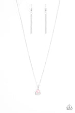 Load image into Gallery viewer, Turn On The Charm - Pink Cubic Zirconia Necklace
