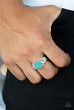 Load image into Gallery viewer, Carbon Print - Blue Urban Ring