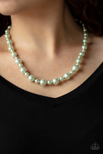 Load image into Gallery viewer, Pearl Heirloom - Green Necklace