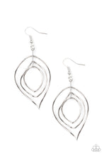 Load image into Gallery viewer, Asymmetrical Allure - Silver Earrings
