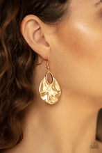 Load image into Gallery viewer, Ruffled Refinery - Gold Earrings