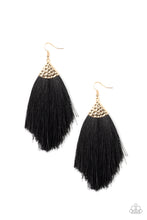 Load image into Gallery viewer, Tassel Tempo - Gold Earrings