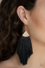 Load image into Gallery viewer, Tassel Tempo - Gold Earrings
