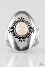 Load image into Gallery viewer, Stone Gardens - White Ring